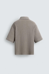 AP2605 - Z.RA EMBOSSED RELAXED FIT POLO SHIRT