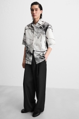 SMC2512 - Z.RA ABSTRACT PRINT SHIRT