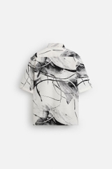 SMC2512 - Z.RA ABSTRACT PRINT SHIRT