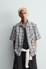 SMC2617 - Z.RA RELAXED FIT CHECK SHIRT