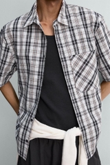 SMC2617 - Z.RA RELAXED FIT CHECK SHIRT
