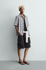 SMC2617 - Z.RA RELAXED FIT CHECK SHIRT