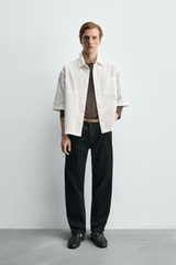 SMC2609 - Z.RA RELAXED FIT COTTON SHIRT