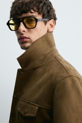 AK2628 - Z.RA FAUX SUEDE REGULAR FIT JACKET