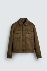 AK2628 - Z.RA FAUX SUEDE REGULAR FIT JACKET