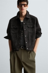 AK2627 - Z.RA FAUX SUEDE REGULAR FIT JACKET