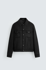 AK2627 - Z.RA FAUX SUEDE REGULAR FIT JACKET