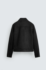 AK2627 - Z.RA FAUX SUEDE REGULAR FIT JACKET