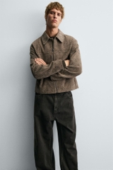 AK2617 - Z.RA TEXTURED JACQUARD JACKET