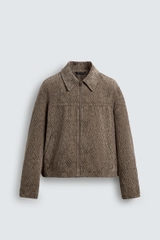 AK2617 - Z.RA TEXTURED JACQUARD JACKET