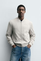 AK2654 - Z.RA FAUX SUEDE BOMBER JACKET