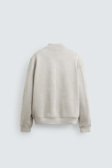 AK2654 - Z.RA FAUX SUEDE BOMBER JACKET