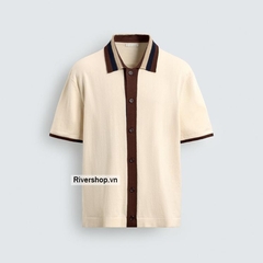 SMC2601 - Z.RA CONTRAST KNIT SHIRT