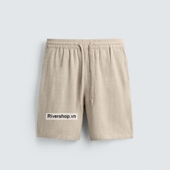 QS2601 - Z.RA LINEN BERMUDA SHORTS