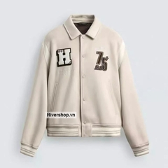 AK2709 - Z.RA FAUX SUEDE PATCH BOMBER JACKET
