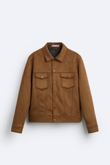 AK2549 - Z.RA FAUX SUEDE JACKET