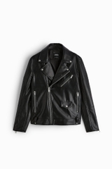 AK2419 - Z.RA FAUX LEATHER BIKER JACKET