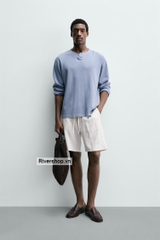 QS2602 - Z.RA LINEN BERMUDA SHORTS