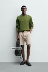 QS2601 - Z.RA LINEN BERMUDA SHORTS
