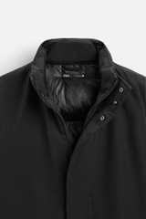 AK2583 - Z.RA 100% FEATHER PUFFER PARKA