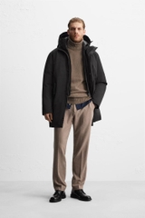 AK2583 - Z.RA 100% FEATHER PUFFER PARKA
