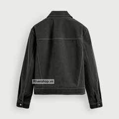 AK2720 - Z.RA WASHED-EFFECT TOPSTITCHED JACKET