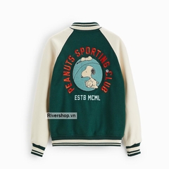 AK2714 - Z.RA SNOOPY PEANUTS™ PATCH BOMBER JACKET