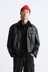 AK2513 - Z.RA FAUX LEATHER JACKET