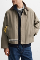 AK2707 - Z.RA CONTRAST COLLAR TECHNICAL JACKET