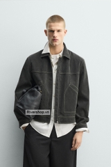 AK2720 - Z.RA WASHED-EFFECT TOPSTITCHED JACKET