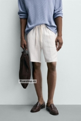 QS2602 - Z.RA LINEN BERMUDA SHORTS