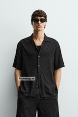 SMC2606 - Z.RA GEOMETRIC JACQUARD SHIRT