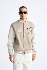 AK2519 - Z.RA BOMBER JACKET WITH PATCHES