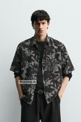 SMC2604 - Z.RA FLUID COMBINATION PRINT SHIRT