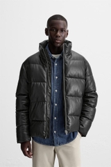 AK2551 - Z.RA FAUX LEATHER PADDED JACKET