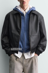 AK2706 - Z.RA FAUX LEATHER JACKET