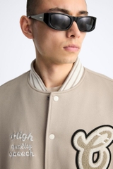 AK2519 - Z.RA BOMBER JACKET WITH PATCHES