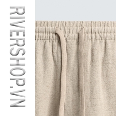 QS2601 - Z.RA LINEN BERMUDA SHORTS