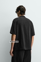 SMC2606 - Z.RA GEOMETRIC JACQUARD SHIRT