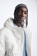 AK24110 - Z.RA HOODED PUFFER JACKET