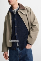 AK2707 - Z.RA CONTRAST COLLAR TECHNICAL JACKET