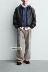 AK2706 - Z.RA FAUX LEATHER JACKET