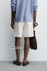 QS2602 - Z.RA LINEN BERMUDA SHORTS