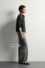 AK2702 - Z.RA CROPPED FIT SHOULDER TAB JACKET