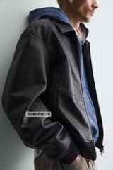 AK2706 - Z.RA FAUX LEATHER JACKET