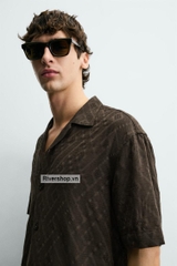 SMC2605 - Z.RA GEOMETRIC JACQUARD SHIRT