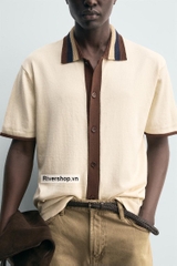 SMC2601 - Z.RA CONTRAST KNIT SHIRT