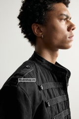 AK2702 - Z.RA CROPPED FIT SHOULDER TAB JACKET
