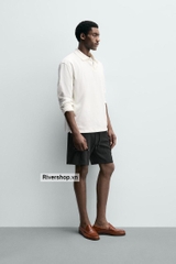 QS2603 - Z.RA LINEN BERMUDA SHORTS