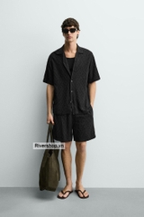 SMC2606 - Z.RA GEOMETRIC JACQUARD SHIRT